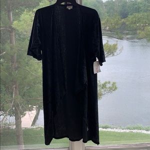 Lularoe long black cover up